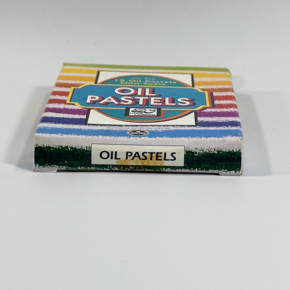VTG NEW Loew-Cornell Oil Pastels Art Supplies 12 Count Multicolor Drawing Tools - Picture 8 of 10